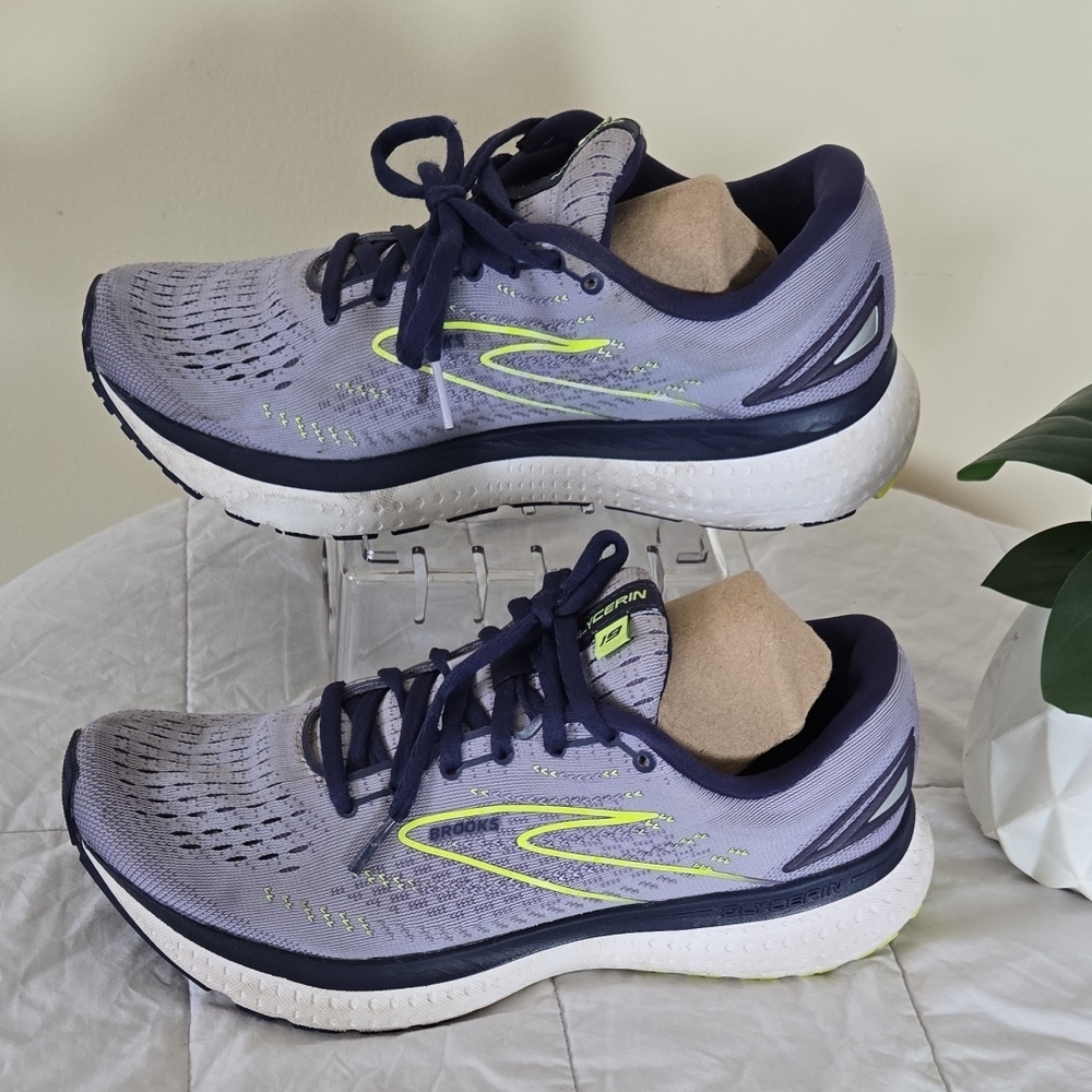 Brooks Glycerin Women’s Light Purple Athletic Shoes Size 8.5 - Picture 3 of 8